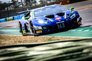 #163 Emil Frey Racing CHE Lamborghini Huracan GT3 Evo - Giacomo Altoè ITA Albert Costa ESP, Qualifying 1
