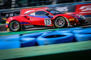 #52 AF Corse ITA Ferrari 488 GT3 Pro-Am Cup Louis Machiels BEL Andrea Bertolini ITA, Qualifying 1
