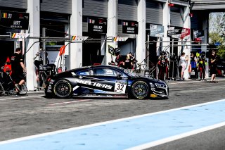 #32 Belgian Audi Club Team WRT BEL Audi R8 LMS GT3 - Charles Weerts BEL Dries Vanthoor BEL, Pitlane, Qualifying 1
