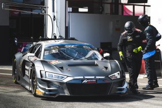 #66 Attempto Racing DEU Audi R8 LMS GT3 - Nicolas  Schöll AUT Frederic Vervisch BEL, Pitlane, Qualifying 1
