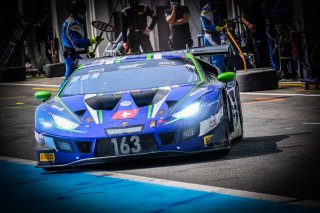 #163 Emil Frey Racing CHE Lamborghini Huracan GT3 Evo - Giacomo Altoè ITA Albert Costa ESP, Pitlane, Race 2
