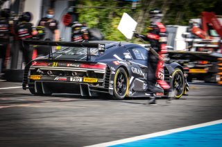 #31 Belgian Audi Club Team WRT BEL Audi R8 LMS GT3 - Ryuichiro Tomita JPN Kelvin van der Linde ZAF, Pitlane, Race 2
