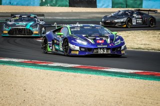 #163 Emil Frey Racing CHE Lamborghini Huracan GT3 Evo - Giacomo Altoè ITA Albert Costa ESP, Race 2
