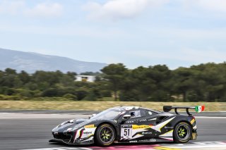 #51 Iron Lynx ITA Ferrari 488 GT3 Alessandro Pier Guidi ITA Nicklas Nielsen DNK Côme Ledogar FRA Pro Cup, Free Practice
