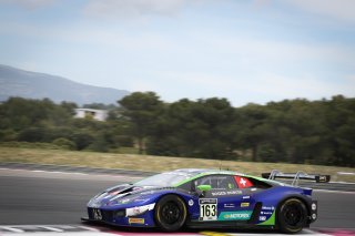 #163 Emil Frey Racing CHE Lamborghini Huracan GT3 Evo Giacomo Altoè ITA Norbert Siedler AUT Albert Costa ESP Pro Cup, Free Practice
