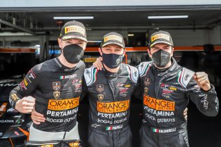 #63 Orange 1 FFF Racing Team CHN Lamborghini Huracan GT3 Evo Mirko Bortolotti ITA Marco Mapelli ITA Andrea Caldarelli ITA Pro Cup, Polemen, Qualifying
