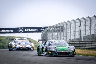 #66 Attempto Racing DEU Audi R8 LMS GT3 Jusuf Owega DEU Christopher Mies DEU Pro, Pre-Qualifying
