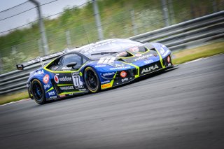 #77 Barwell Motorsport GBR Lamborghini Huracan GT3 Evo Miguel Ramos PRT Henrique Chaves PRT Pro-Am Cup, Pre-Qualifying
