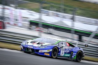 #14 Emil Frey Racing CHE Lamborghini Huracan GT3 Evo Alex Fontana CHE Ricardo Feller CHE Silver Cup, Race 1
