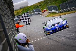 #163 Emil Frey Racing CHE Lamborghini Huracan GT3 Evo Albert Costa ESP Norbert Siedler AUT Pro, Finish, Race 2
