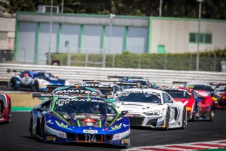 #114 Emil Frey Racing CHE Lamborghini Huracan GT3 Evo Konsta Lappalainen FIN Jack Aitken GBR Pro, Race 1
