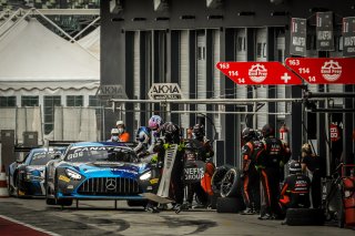 #88 AKKA ASP  FRA Mercedes-AMG GT3 Timur Boguslavskiy RUS Raffaele Marciello ITA Pro, Pitlane, Race 2
