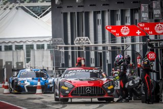 #89 AKKA ASP  FRA Mercedes-AMG GT3 Petru Umbrarescu ROM Jules Gounon FRA Pro, Pitlane, Race 2
