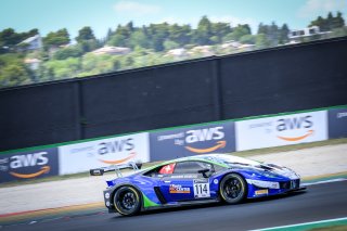 #114 Emil Frey Racing CHE Lamborghini Huracan GT3 Evo Konsta Lappalainen FIN Jack Aitken GBR Pro, Official Paid Test Session
