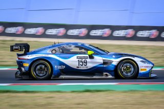 #159 Garage 59 GBR Aston Martin Vantage AMR GT3 Tuomas Tujula FIN Nicolai Kjaergaard DNK Silver Cup, Official Paid Test Session
