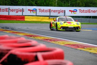 #166 Hägeli by T2 Racing CHE Porsche 911 GT3-R (991.II) Pieder Decurtins CHE Manuel Lauck DEU Marc Basseng DEU Dennis Busch DEU AM Cup, Bronze Test
