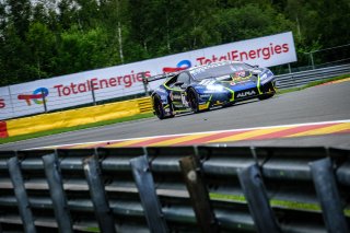 #77 Barwell Motorsport GBR Lamborghini Huracan GT3 Evo Sandy Mitchell GBR Leo Machitski RUS Miguel Ramos PRT Henrique Chaves PRT Pro-Am Cup, Bronze Test
 | SRO / Dirk Bogaerts Photography