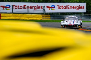 #23 Huber Motorsport DEU Porsche 911 GT3-R (991.II) Nicolas Leutwiler CHE Ivan Jacoma CHE Jacob Schell DEU Nico Menzel DEU AM Cup, Bronze Test
 | SRO / Dirk Bogaerts Photography