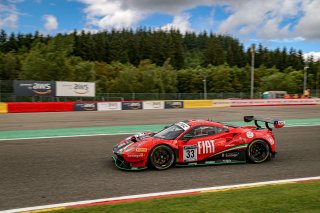 #33 Rinaldi Racing DEU Ferrari 488 GT3 - - Benja Hites CHL David Perel ZAF Fabrizio Crestani  ITA Silver Cup IGTC, Free Practice
