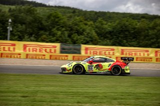 #166 Haegeli by T2 Racing CHE Porsche 911 GT3-R (991.II) Pieder Decurtins CHE Manuel Lauck DEU Marc Basseng DEU Dennis Busch DEU AM Cup, Free Practice
