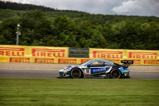 #18 KCMG HKG Porsche 911 GT3-R (991.II) - - Edoardo Liberati ITA Josh Burdon AUS Alex Imperatori CHE Pro Cup, Free Practice
