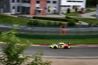 #166 Haegeli by T2 Racing CHE Porsche 911 GT3-R (991.II) Pieder Decurtins CHE Manuel Lauck DEU Marc Basseng DEU Dennis Busch DEU AM Cup, Free Practice

