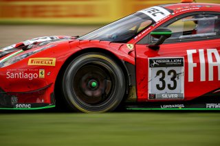 #33 Rinaldi Racing DEU Ferrari 488 GT3 - - Benja Hites CHL David Perel ZAF Fabrizio Crestani  ITA Silver Cup IGTC, Free Practice
