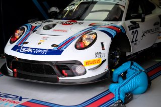 #22 GPX Martini Racing UAE Porsche 911 GT3-R (991.II) - - Matt Campbell AUS Earl Bamber NZL Mathieu Jaminet FRA Pro Cup IGTC, Free Practice, Pitlane
