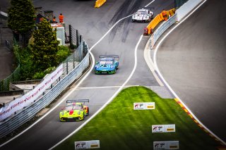#166 Haegeli by T2 Racing CHE Porsche 911 GT3-R (991.II) Pieder Decurtins CHE Manuel Lauck DEU Marc Basseng DEU Dennis Busch DEU AM Cup, Free Practice
