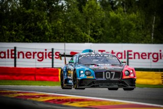 #107 CMR FRA Bentley Continental GT3 Ulysse De Pauw BEL Pierre-Alexadre Jean FRA Stuart White ZAF Nelson Panciatici FRA Silver Cup, Free Practice, GT3

