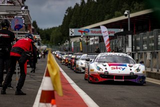 #93 SKY - Tempesta Racing GBR Ferrari 488 GT3 Matteo Cressoni ITA Chris Froggatt GBR Jonathan Hui HKG Eddie Cheever ITA Pro-Am Cup IGTC, Pre-Qualifying
 | SRO / Kevin Pecks