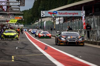 #63 Orange 1 FFF Racing Team CHN Lamborghini Huracan GT3 Evo - - Mirko Bortolotti ITA Marco Mapelli ITA Andrea Caldarelli ITA Pro Cup IGTC, Pre-Qualifying
