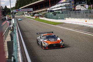 #87 AKKA ASP FRA Mercedes-AMG GT3 Petru Umbrarescu ROU Simon Gachet FRA Konstantin Tereschenko  RUS Thomas Drouet FRA Silver Cup, Pre-Qualifying
