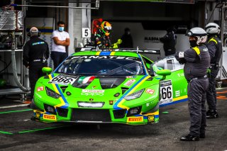 #666 VS Racing ITA Lamborghini Huracan GT3 Evo Glenn Van Berlo NLD Baptiste Moulin BEL Yuki Nemoto JPN Martin Rump EST Silver Cup, Pitlane, Pre-Qualifying

