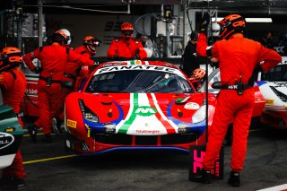 #52 AF Corse ITA Ferrari 488 GT3 Alessio Rovera   ITA John Wartique   BEL Louis Machiels BEL Andrea Bertolini ITA Pro-Am Cup IGTC, Pitlane, Pre-Qualifying
