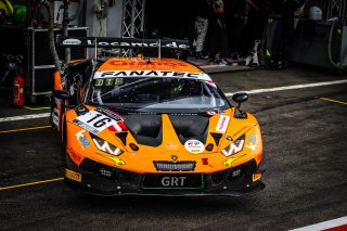 #16 GRT Grasser Racing Team AUT Lamborghini Huracan GT3 Evo Alberto Maria Di Folco ITA Clemens Schmid AUT Tim Zimmermann DEU Kikko Galbiati ITA Silver Cup IGTC, Pitlane, Pre-Qualifying
