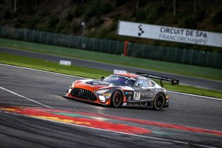 #87 AKKA ASP FRA Mercedes-AMG GT3 Petru Umbrarescu ROU Simon Gachet FRA Konstantin Tereschenko  RUS Thomas Drouet FRA Silver Cup, Qualifying
