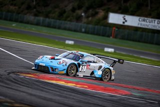 #61 EBM Giga Racing MYS Porsche 911 GT3-R (991.II) Adrian Henry D' Silva MYS Reid Harker NZL Will Bamber NZL Carlos Rivas LUX Pro-Am Cup IGTC, Qualifying
