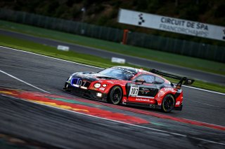 #107 CMR FRA Bentley Continental GT3 Ulysse De Pauw BEL Pierre-Alexadre Jean FRA Stuart White ZAF Nelson Panciatici FRA Silver Cup, Qualifying
 | SRO / Kevin Pecks