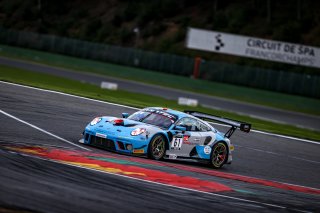 #61 EBM Giga Racing MYS Porsche 911 GT3-R (991.II) Adrian Henry D' Silva MYS Reid Harker NZL Will Bamber NZL Carlos Rivas LUX Pro-Am Cup IGTC, Qualifying
