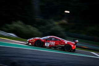 #33 Rinaldi Racing DEU Ferrari 488 GT3 - - Benja Hites CHL David Perel ZAF Fabrizio Crestani  ITA Silver Cup IGTC, Night Practice
