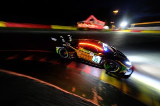 #19 Orange 1 FFF Racing Team CHN Lamborghini Huracan GT3 Evo Stefano Costantini ITA Phil Keen GBR Bertrand Baguette  BEL Hiroshi Hamaguchi JPN Pro-Am Cup IGTC, Night Practice

