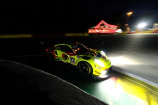 #166 Haegeli by T2 Racing CHE Porsche 911 GT3-R (991.II) Pieder Decurtins CHE Manuel Lauck DEU Marc Basseng DEU Dennis Busch DEU AM Cup, Night Practice
