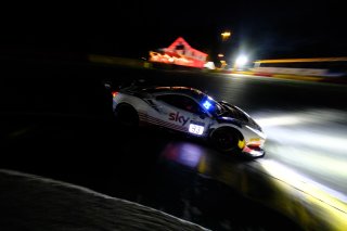 #93 SKY - Tempesta Racing GBR Ferrari 488 GT3 Matteo Cressoni ITA Chris Froggatt GBR Jonathan Hui HKG Eddie Cheever ITA Pro-Am Cup IGTC, Night Practice
