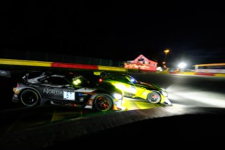 #87 AKKA ASP FRA Mercedes-AMG GT3 Petru Umbrarescu ROU Simon Gachet FRA Konstantin Tereschenko  RUS Thomas Drouet FRA Silver Cup, Night Practice
