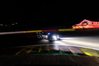 #77 Barwell Motorsport GBR Lamborghini Huracan GT3 Evo Sandy Mitchell GBR Leo Machitski RUS Miguel Ramos PRT Henrique Chaves PRT Pro-Am Cup IGTC, Night Practice
