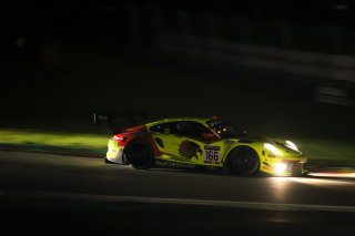 #166 Haegeli by T2 Racing CHE Porsche 911 GT3-R (991.II) Pieder Decurtins CHE Manuel Lauck DEU Marc Basseng DEU Dennis Busch DEU AM Cup, Night Practice
