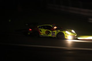 #166 Haegeli by T2 Racing CHE Porsche 911 GT3-R (991.II) Pieder Decurtins CHE Manuel Lauck DEU Marc Basseng DEU Dennis Busch DEU AM Cup, Night Practice
