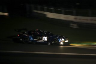 #107 CMR FRA Bentley Continental GT3 Ulysse De Pauw BEL Pierre-Alexadre Jean FRA Stuart White ZAF Nelson Panciatici FRA Silver Cup, Night Practice
