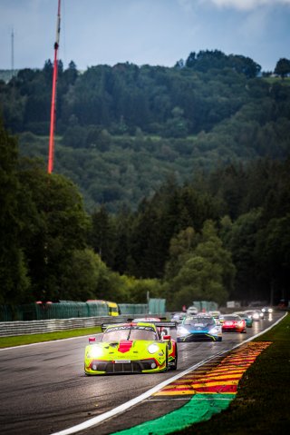 #166 Haegeli by T2 Racing CHE Porsche 911 GT3-R (991.II) Pieder Decurtins CHE Dennis Busch DEU Manuel Lauck DEU Marc Basseng DEU AM Cup, GT3, Race
